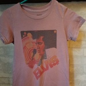 Urban Outfitters Elvis Presley Short Sleeved Shirt